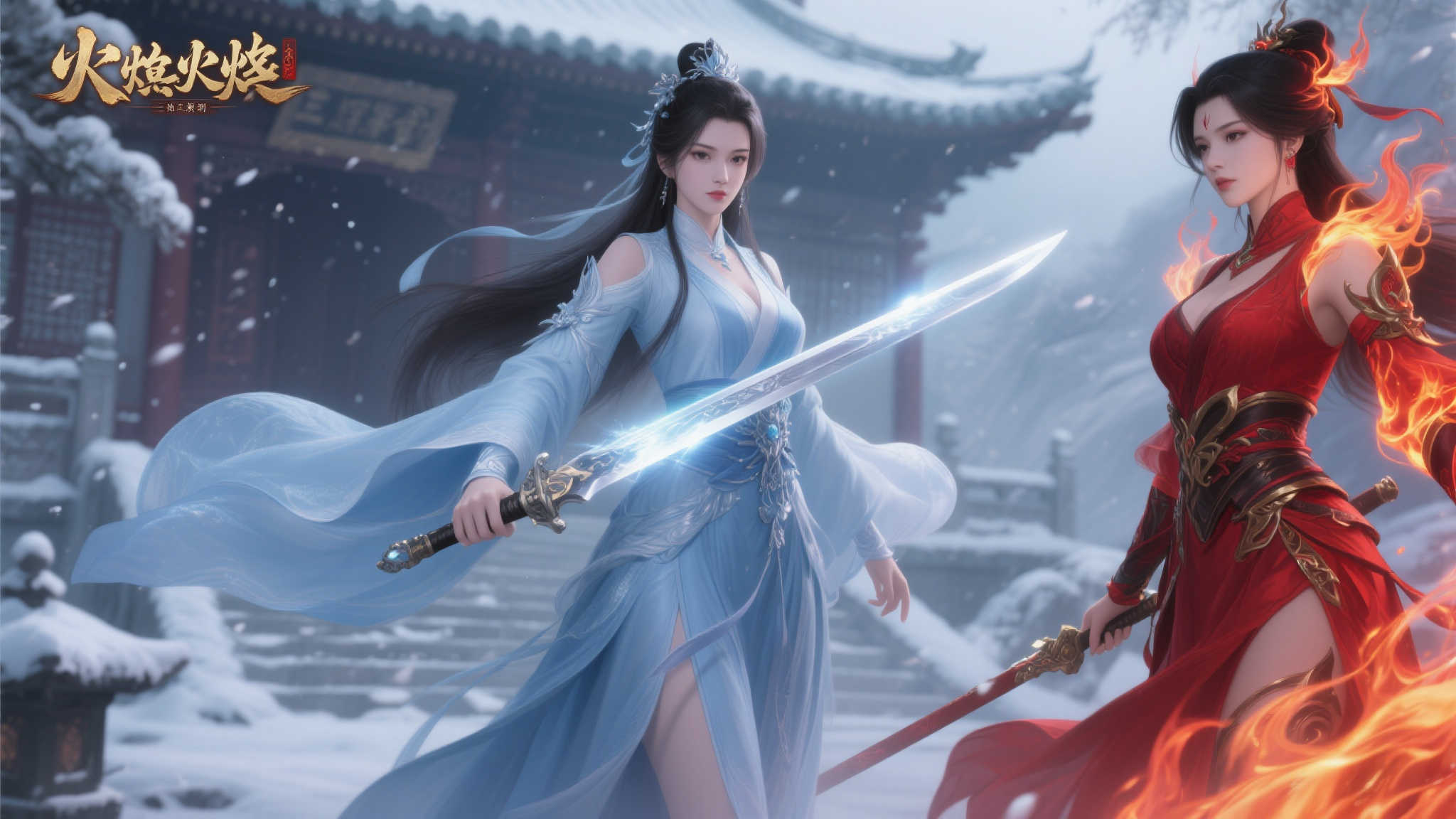 绝美姐姐登场!国产古风力作《火起雪中寺》今日上线 绝美姐姐登场!国产古风力作《火起雪中寺》今日上线